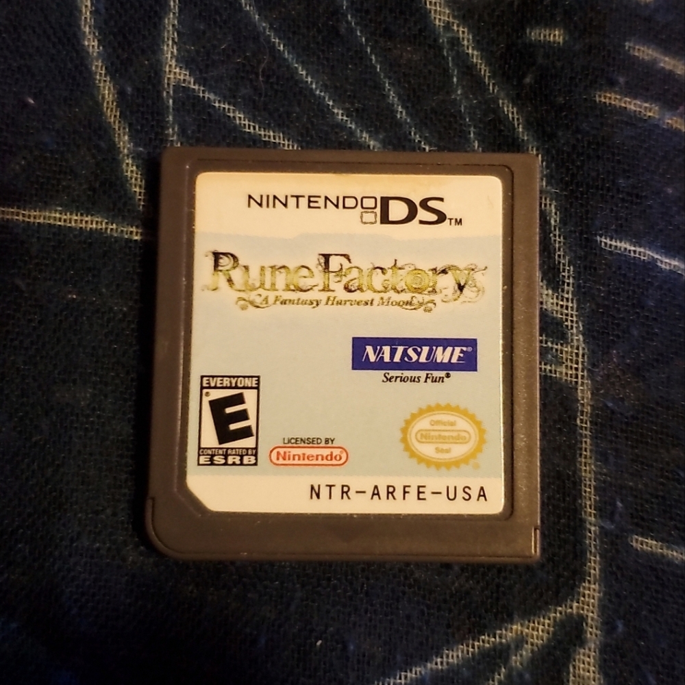 Rune Factory A Fantasy Harvest Moon DS game (no case)